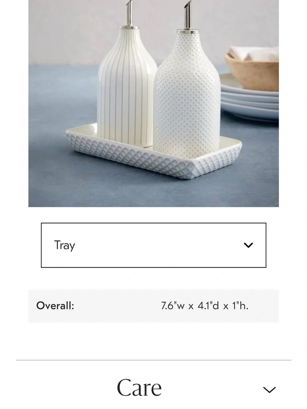 West Elm glazed stoneware
